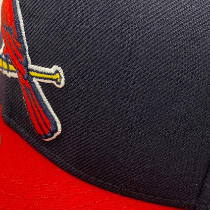 【中古品】【メンズ/レディース】 NEW ERA ニューエラ 59FIFTY ST. LOUIS CARDINALS BB CAP セントルイス カージナルス ベースボールキャップ 2006年優勝記念 帽子 185-250725-as-08-izu サイズ：8（63.5cm） カラー：ネイビー×レッド 万代Net店