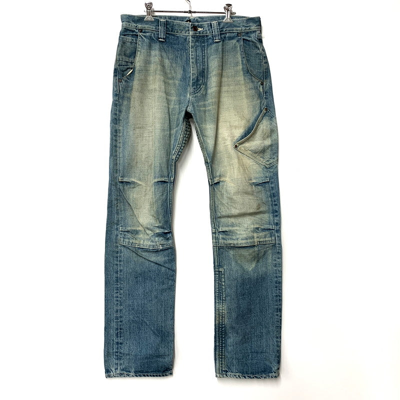 【中古品】【メンズ】 LAF STUDIO ECRU DENIM PANTS デニムパンツ ジーンズ ボトムス 156-250527-as-35-izu サイズ：34 カラー：インディゴ 万代Net店