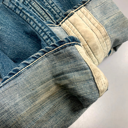 【中古品】【メンズ】 LAF STUDIO ECRU DENIM PANTS デニムパンツ ジーンズ ボトムス 156-250527-as-35-izu サイズ：34 カラー：インディゴ 万代Net店