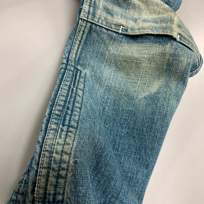 【中古品】【メンズ】 LAF STUDIO ECRU DENIM PANTS デニムパンツ ジーンズ ボトムス 156-250527-as-35-izu サイズ：34 カラー：インディゴ 万代Net店