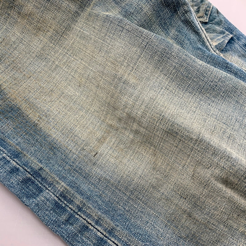 【中古品】【メンズ】 LAF STUDIO ECRU DENIM PANTS デニムパンツ ジーンズ ボトムス 156-250527-as-35-izu サイズ：34 カラー：インディゴ 万代Net店