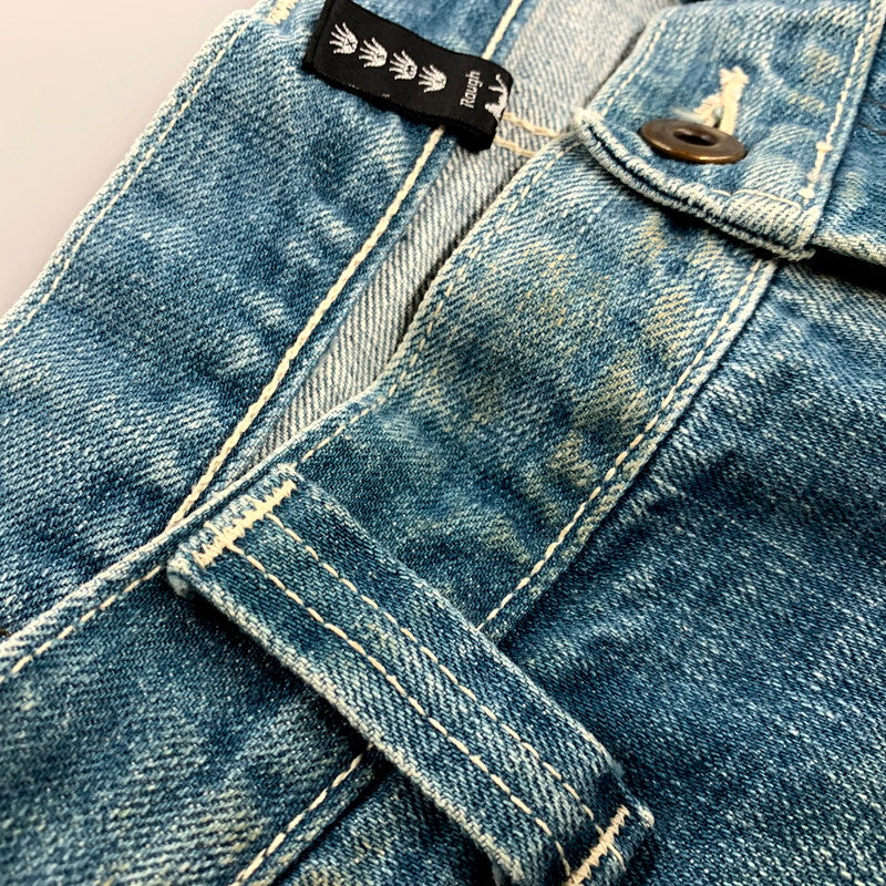 【中古品】【メンズ】 LAF STUDIO ECRU DENIM PANTS デニムパンツ ジーンズ ボトムス 156-250527-as-35-izu サイズ：34 カラー：インディゴ 万代Net店