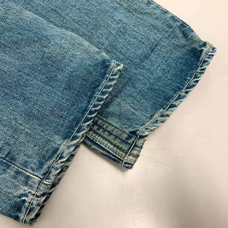 【中古品】【メンズ】 LAF STUDIO ECRU DENIM PANTS デニムパンツ ジーンズ ボトムス 156-250527-as-35-izu サイズ：34 カラー：インディゴ 万代Net店