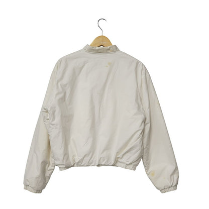 【現状渡し品】【メンズ】 Polo by Ralph Lauren ポロバイラルフローレン BOA LINER NYLON JACKET ボア ライナー ナイロン ジャケット 長袖 ロゴ 刺繍 アウター 146-250721-ay-09-izu サイズ：M カラー：ホワイト 万代Net店