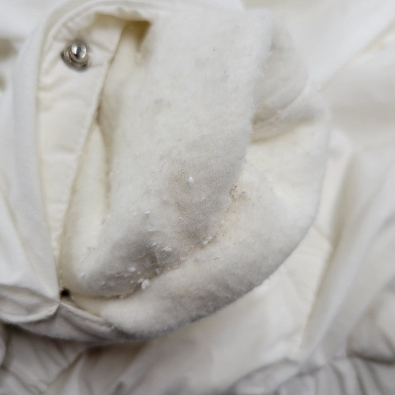 【現状渡し品】【メンズ】 Polo by Ralph Lauren ポロバイラルフローレン BOA LINER NYLON JACKET ボア ライナー ナイロン ジャケット 長袖 ロゴ 刺繍 アウター 146-250721-ay-09-izu サイズ：M カラー：ホワイト 万代Net店