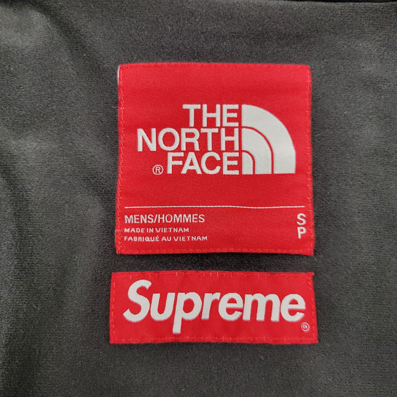 【中古品】【メンズ】 Supreme シュプリーム × THE NORTH FACE ザノースフェイス LEATHER MOUNTAIN PARKA NP61807I レザー マウンテン パーカー ジャケット アウター 149-250708-as-08-izu サイズ：S カラー：ブラック 万代Net店