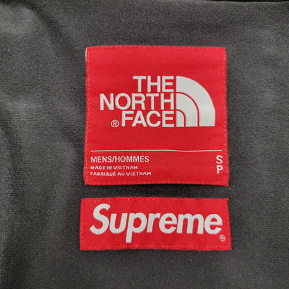 【中古品】【メンズ】 Supreme シュプリーム × THE NORTH FACE ザノースフェイス LEATHER MOUNTAIN PARKA NP61807I レザー マウンテン パーカー ジャケット アウター 149-250708-as-08-izu サイズ：S カラー：ブラック 万代Net店