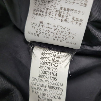 【中古品】【メンズ】 Supreme シュプリーム × THE NORTH FACE ザノースフェイス LEATHER MOUNTAIN PARKA NP61807I レザー マウンテン パーカー ジャケット アウター 149-250708-as-08-izu サイズ：S カラー：ブラック 万代Net店