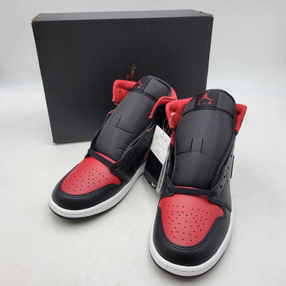 【中古美品】【メンズ】 NIKE ナイキ AIR JORDAN 1 MID DQ8426-067 エア ジョーダン 1 ミッド スニーカー シューズ 靴 160-250511-as-17-izu サイズ：27cm カラー：BLACK/VARSITY RED-SUMMIT WHITE 万代Net店