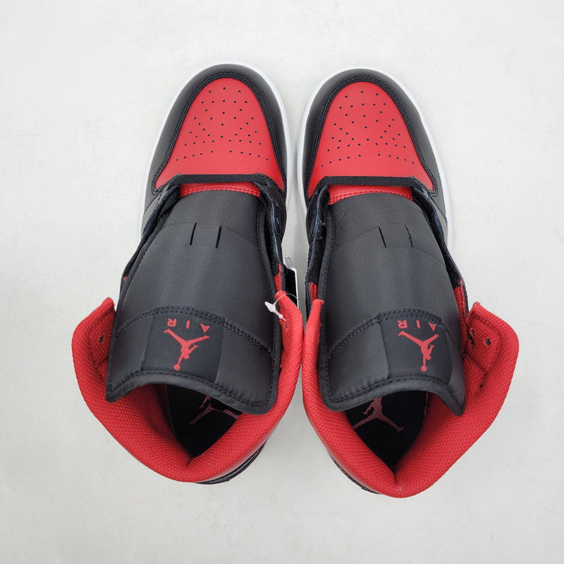 【中古美品】【メンズ】 NIKE ナイキ AIR JORDAN 1 MID DQ8426-067 エア ジョーダン 1 ミッド スニーカー シューズ 靴 160-250511-as-17-izu サイズ：27cm カラー：BLACK/VARSITY RED-SUMMIT WHITE 万代Net店