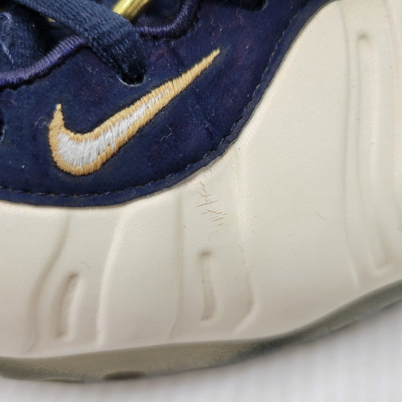 【中古品】【メンズ】 NIKE ナイキ AIR FOAMPOSITE 1 PRM OLYMPIC 575420-400 エア フォームポジット 1 プレミアム オリンピック スニーカー シューズ 靴 160-250511-ay-01-izu サイズ：28.5cm カラー：OBSIDIAN/UNIVERSITY RED-METALLIC GOLD-WHITE 万代Net店