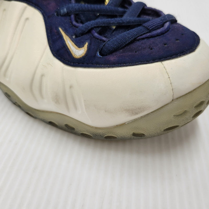 【中古品】【メンズ】 NIKE ナイキ AIR FOAMPOSITE 1 PRM OLYMPIC 575420-400 エア フォームポジット 1 プレミアム オリンピック スニーカー シューズ 靴 160-250511-ay-01-izu サイズ：28.5cm カラー：OBSIDIAN/UNIVERSITY RED-METALLIC GOLD-WHITE 万代Net店