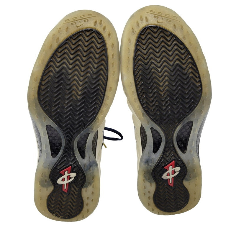 【中古品】【メンズ】 NIKE ナイキ AIR FOAMPOSITE 1 PRM OLYMPIC 575420-400 エア フォームポジット 1 プレミアム オリンピック スニーカー シューズ 靴 160-250511-ay-01-izu サイズ：28.5cm カラー：OBSIDIAN/UNIVERSITY RED-METALLIC GOLD-WHITE 万代Net店