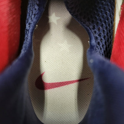 【中古品】【メンズ】 NIKE ナイキ AIR FOAMPOSITE 1 PRM OLYMPIC 575420-400 エア フォームポジット 1 プレミアム オリンピック スニーカー シューズ 靴 160-250511-ay-01-izu サイズ：28.5cm カラー：OBSIDIAN/UNIVERSITY RED-METALLIC GOLD-WHITE 万代Net店