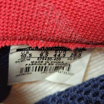 【中古品】【メンズ】 NIKE ナイキ AIR FOAMPOSITE 1 PRM OLYMPIC 575420-400 エア フォームポジット 1 プレミアム オリンピック スニーカー シューズ 靴 160-250511-ay-01-izu サイズ：28.5cm カラー：OBSIDIAN/UNIVERSITY RED-METALLIC GOLD-WHITE 万代Net店