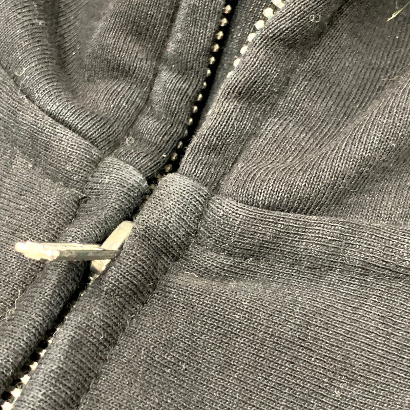 【中古品】【メンズ】 Champion チャンピオン C3-L 109 FULL ZIP HOODIE フルジップフーディー トップス アウター パーカー 長袖 148-250525-ma-12-izu サイズ：不明 カラー：BLACK 万代Net店