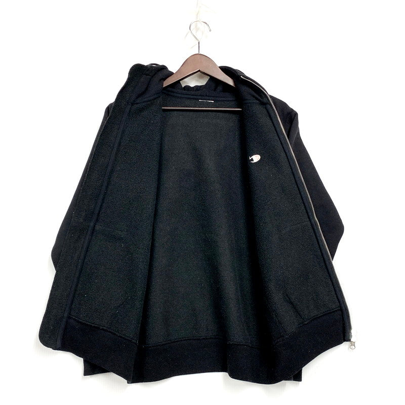 【中古品】【メンズ】 Champion チャンピオン C3-L 109 FULL ZIP HOODIE フルジップフーディー トップス アウター パーカー 長袖 148-250525-ma-12-izu サイズ：不明 カラー：BLACK 万代Net店