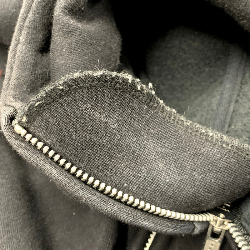 【中古品】【メンズ】 Champion チャンピオン C3-L 109 FULL ZIP HOODIE フルジップフーディー トップス アウター パーカー 長袖 148-250525-ma-12-izu サイズ：不明 カラー：BLACK 万代Net店