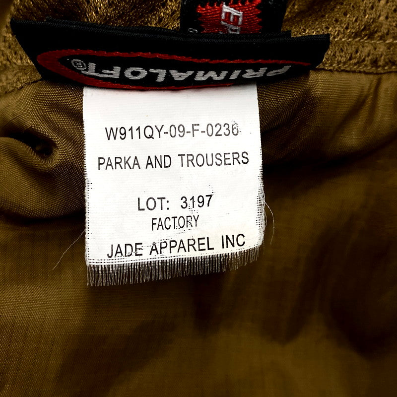 【現状渡し品】【メンズ】 WILDTHINGS ワイルドシングス USMC GEN3 LEVEL7 PARKA 8415-01-555-1272 W911-QY-09-F-0236 3197 ゲン3 レベル7 パーカー ジャケット アウター 144-250511-as-09-izu サイズ：M-S カラー：ブラウン 万代Net店