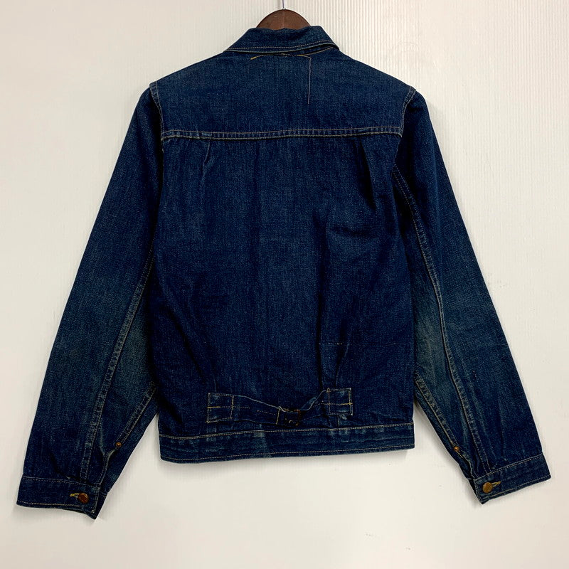 【中古品】【メンズ】 MONTGOMERY WARD モントゴメリー・ワード 月桂樹＆3連スター刻印ボタン 40S 101大戦 1POCKET 1ST DENIM JACKET デニムジャケット アウター 長袖 146-250512-ma-01-izu サイズ：不明 カラー：インディゴ 万代Net店