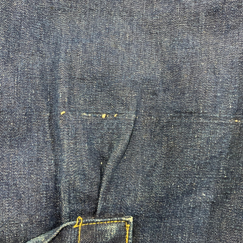 【中古品】【メンズ】 MONTGOMERY WARD モントゴメリー・ワード 月桂樹＆3連スター刻印ボタン 40S 101大戦 1POCKET 1ST DENIM JACKET デニムジャケット アウター 長袖 146-250512-ma-01-izu サイズ：不明 カラー：インディゴ 万代Net店