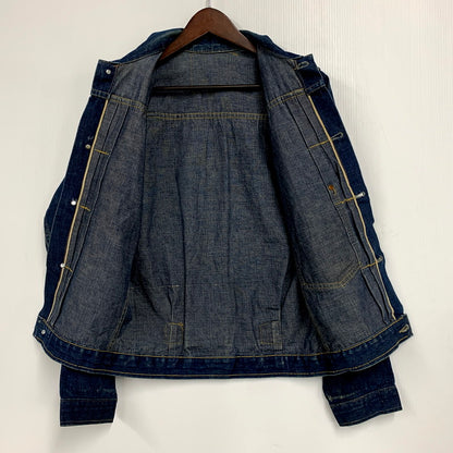【中古品】【メンズ】 MONTGOMERY WARD モントゴメリー・ワード 月桂樹＆3連スター刻印ボタン 40S 101大戦 1POCKET 1ST DENIM JACKET デニムジャケット アウター 長袖 146-250512-ma-01-izu サイズ：不明 カラー：インディゴ 万代Net店