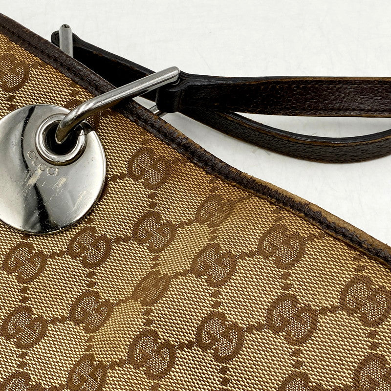 【現状渡し品】【レディース】 GUCCI グッチ 120836 GGキャンバス トートバッグ 鞄 カバン 180-250512-ma-16-izu カラー：茶系 万代Net店