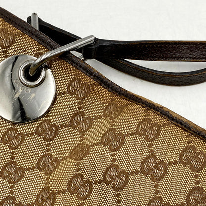 【現状渡し品】【レディース】 GUCCI グッチ 120836 GGキャンバス トートバッグ 鞄 カバン 180-250512-ma-16-izu カラー：茶系 万代Net店