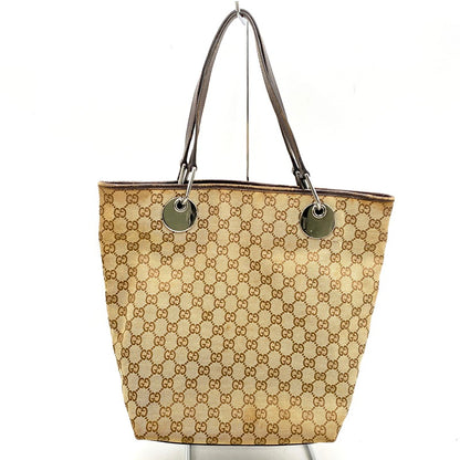 【現状渡し品】【レディース】 GUCCI グッチ 120836 GGキャンバス トートバッグ 鞄 カバン 180-250512-ma-16-izu カラー：茶系 万代Net店