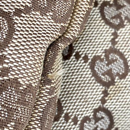 【現状渡し品】【レディース】 GUCCI グッチ 120836 GGキャンバス トートバッグ 鞄 カバン 180-250512-ma-16-izu カラー：茶系 万代Net店