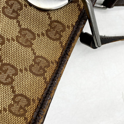 【現状渡し品】【レディース】 GUCCI グッチ 120836 GGキャンバス トートバッグ 鞄 カバン 180-250512-ma-16-izu カラー：茶系 万代Net店