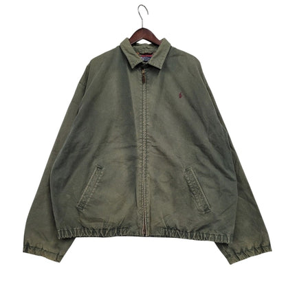 【現状渡し品】【メンズ】 Polo by Ralph Lauren ポロバイラルフローレン CHECK LINER SWINGTOP JACKET チェックライナー スイングトップ ジャケット アウター 146-250513-as-16-izu サイズ：XL カラー：グリーン 万代Net店