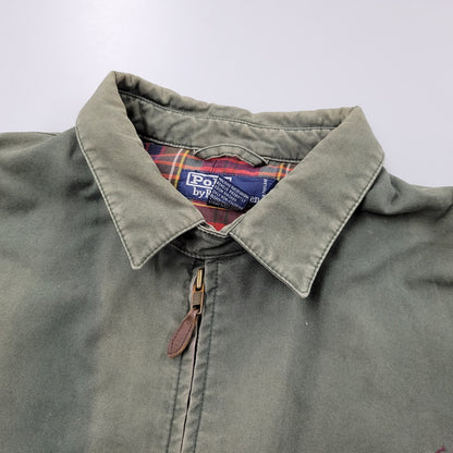 【現状渡し品】【メンズ】 Polo by Ralph Lauren ポロバイラルフローレン CHECK LINER SWINGTOP JACKET チェックライナー スイングトップ ジャケット アウター 146-250513-as-16-izu サイズ：XL カラー：グリーン 万代Net店