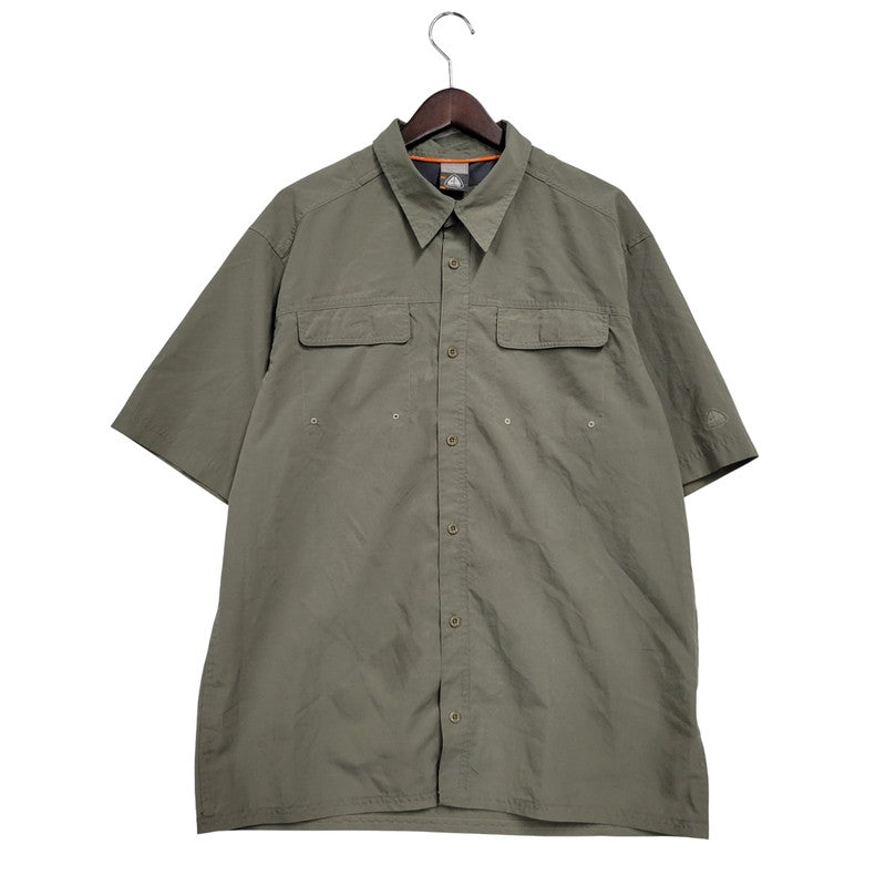 【中古品】【メンズ】 NIKE ACG ナイキ エーシージー SS SHIRT ショートスリーブ シャツ 半袖 トップス 146-250524-as-21-izu サイズ：L カラー：カーキ系 万代Net店