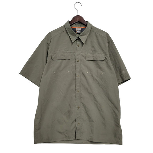【中古品】【メンズ】 NIKE ACG ナイキ エーシージー SS SHIRT ショートスリーブ シャツ 半袖 トップス 146-250524-as-21-izu サイズ：L カラー：カーキ系 万代Net店