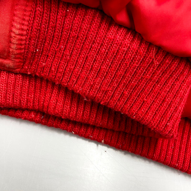 【現状渡し品】【メンズ】 GOOSE DOWN JACKET ダウンジャケット USA製 アウター 146-250513-ay-04-izu サイズ：M カラー：レッド 万代Net店