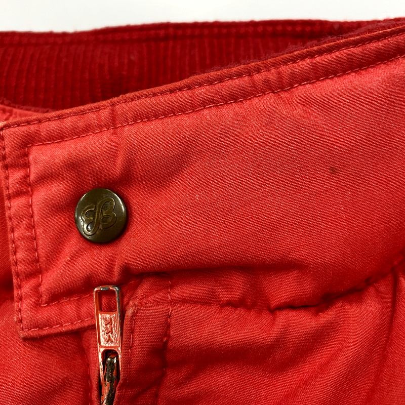 【現状渡し品】【メンズ】 GOOSE DOWN JACKET ダウンジャケット USA製 アウター 146-250513-ay-04-izu サイズ：M カラー：レッド 万代Net店