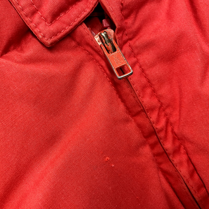 【現状渡し品】【メンズ】 GOOSE DOWN JACKET ダウンジャケット USA製 アウター 146-250513-ay-04-izu サイズ：M カラー：レッド 万代Net店