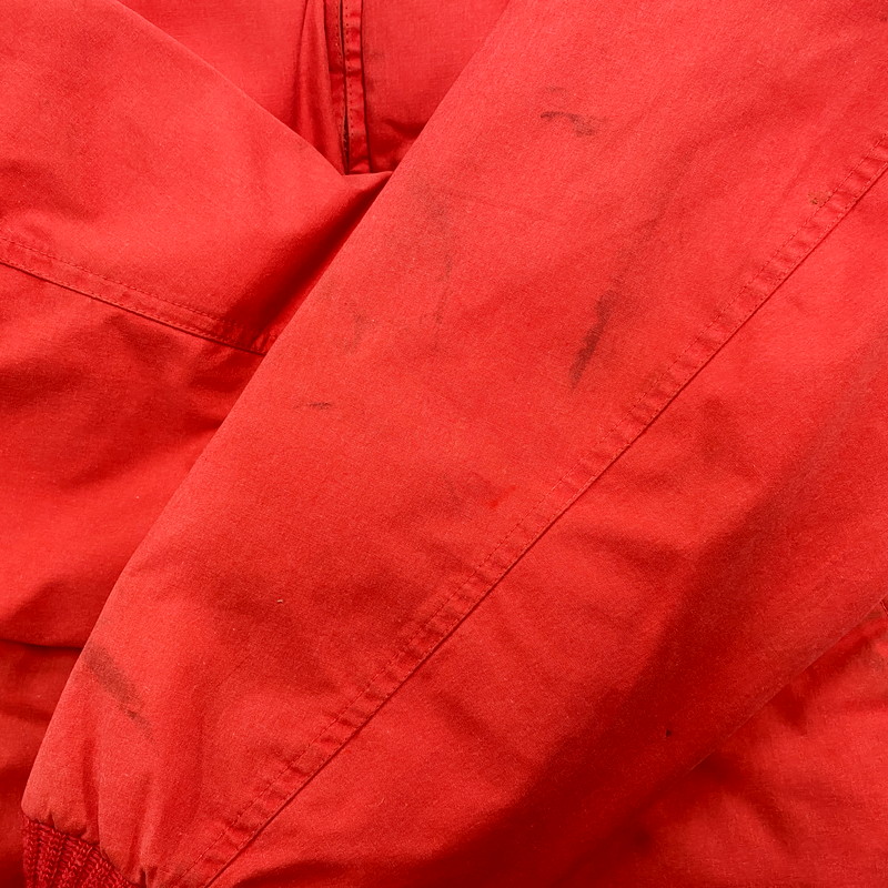 【現状渡し品】【メンズ】 GOOSE DOWN JACKET ダウンジャケット USA製 アウター 146-250513-ay-04-izu サイズ：M カラー：レッド 万代Net店