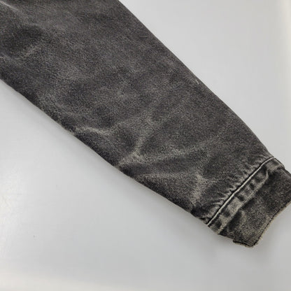 【現状渡し品】【メンズ】 Levi's リーバイス UNIVERSAL STUDIOS CHECK NEL LINER BLACK DENIM JACKET チェックネルライナー ブラックデニムジャケット 刻印527 USA製 アウター 146-250513-as-11-izu カラー：ブラック 万代Net店