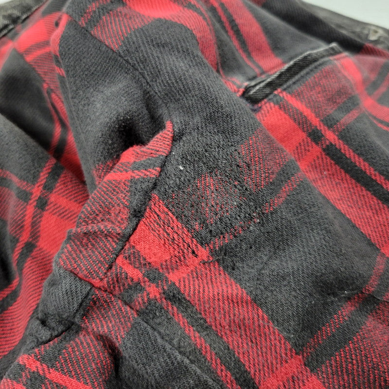 【現状渡し品】【メンズ】 Levi's リーバイス UNIVERSAL STUDIOS CHECK NEL LINER BLACK DENIM JACKET チェックネルライナー ブラックデニムジャケット 刻印527 USA製 アウター 146-250513-as-11-izu カラー：ブラック 万代Net店