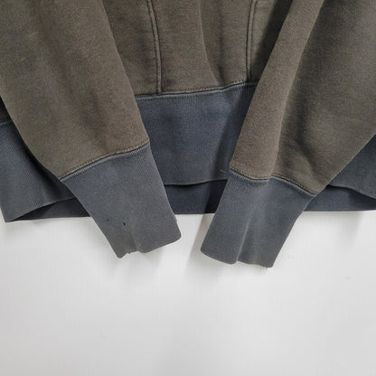 【現状渡し品】【メンズ】 DELUXEWARE デラックスウエア 前Vパチポケ後付けパーカー 長袖 トップス 145-250531-as-17-izu サイズ：M カラー：ブラウン系 万代Net店