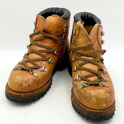 【現状渡し品】【レディース】 RED WING レッドウィング 826 USA製 四角犬タグ 70S-80S MOUNTAIN BOOTS 70-80年代 マウンテンブーツ 靴 シューズ ブーツ 167-250512-ma-25-izu サイズ：6.5 カラー：ブラウン 万代Net店