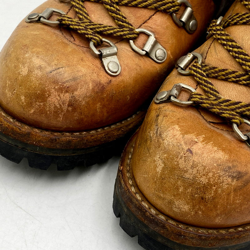 【現状渡し品】【レディース】 RED WING レッドウィング 826 USA製 四角犬タグ 70S-80S MOUNTAIN BOOTS 70-80年代 マウンテンブーツ 靴 シューズ ブーツ 167-250512-ma-25-izu サイズ：6.5 カラー：ブラウン 万代Net店