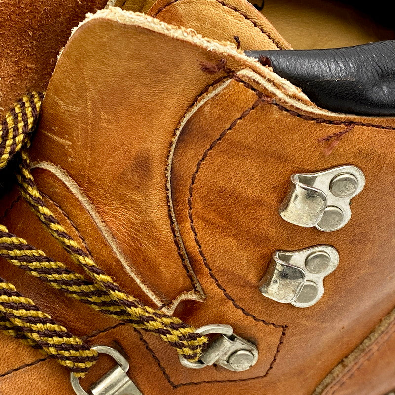【現状渡し品】【レディース】 RED WING レッドウィング 826 USA製 四角犬タグ 70S-80S MOUNTAIN BOOTS 70-80年代 マウンテンブーツ 靴 シューズ ブーツ 167-250512-ma-25-izu サイズ：6.5 カラー：ブラウン 万代Net店