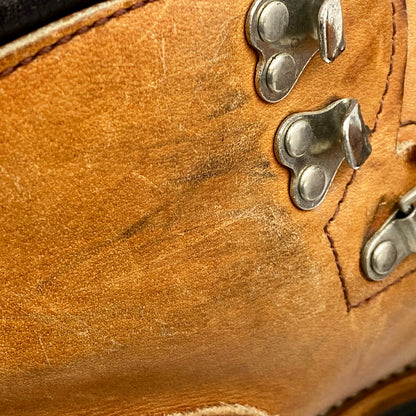 【現状渡し品】【レディース】 RED WING レッドウィング 826 USA製 四角犬タグ 70S-80S MOUNTAIN BOOTS 70-80年代 マウンテンブーツ 靴 シューズ ブーツ 167-250512-ma-25-izu サイズ：6.5 カラー：ブラウン 万代Net店