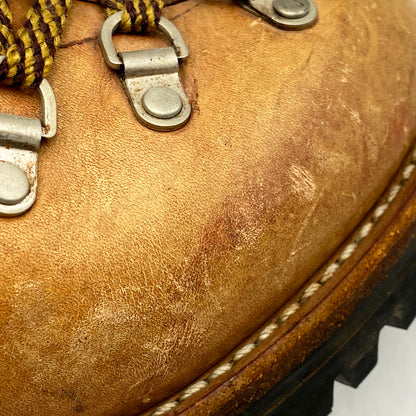 【現状渡し品】【レディース】 RED WING レッドウィング 826 USA製 四角犬タグ 70S-80S MOUNTAIN BOOTS 70-80年代 マウンテンブーツ 靴 シューズ ブーツ 167-250512-ma-25-izu サイズ：6.5 カラー：ブラウン 万代Net店