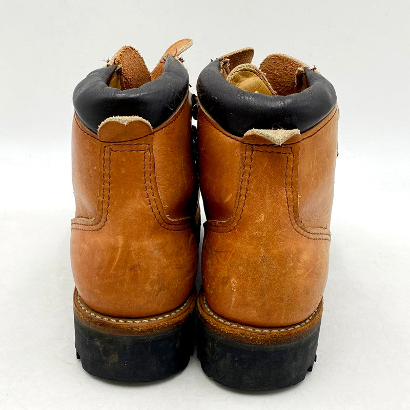 【現状渡し品】【レディース】 RED WING レッドウィング 826 USA製 四角犬タグ 70S-80S MOUNTAIN BOOTS 70-80年代 マウンテンブーツ 靴 シューズ ブーツ 167-250512-ma-25-izu サイズ：6.5 カラー：ブラウン 万代Net店