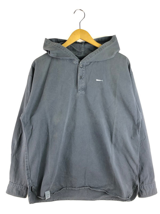 【中古品】【メンズ】 DESCENDANT ディセンダント 18SS OVERDYED HOODED PULLOVER SHIRT 18年春夏 オーバーダイ フードプルオーバーシャツ パーカー トップス 142-251108-rt-02-tag サイズ：1 カラー：グレー 万代Net店