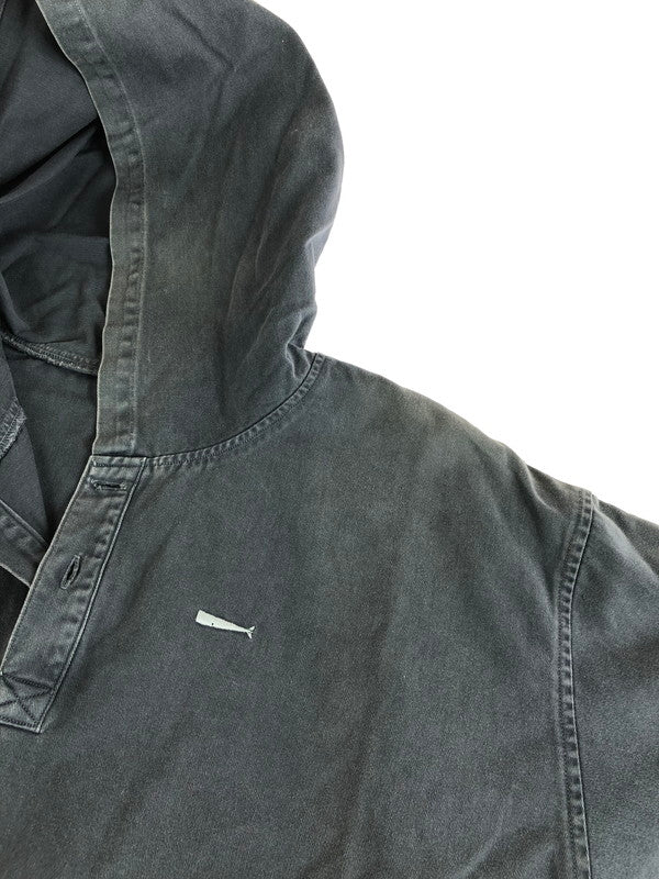 【中古品】【メンズ】 18SS OVERDYED HOODED PULLOVER SHIRT 18年春夏 オーバーダイ フードプルオーバーシャツ パーカー トップス 142-251108-rt-02-tag サイズ：1 カラー：グレー 万代Net店